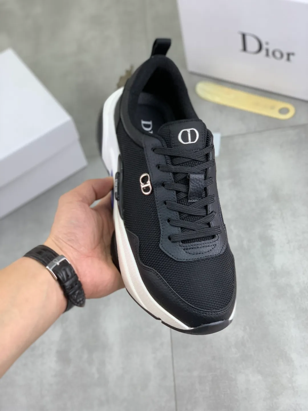 Men's Men's Shoes💰P460💰[New Style]🆘[Dior] 2025 Dior Original Lace-up Low-top Men's Shoes Classic casual shoes 🔥This model is the official classic model with high quality and made by famous original designers. It is made of high-quality cowhide with original materials➕comfortable and breathable mesh lining➕pigskin insole. The perfect last shape and generous and fashionable design have attracted many consumers and are suitable for drivers to drive🚗. What you want is the highest quality in the market. Color: 4️⃣Color Code number: 38--44 (45 46 customized)